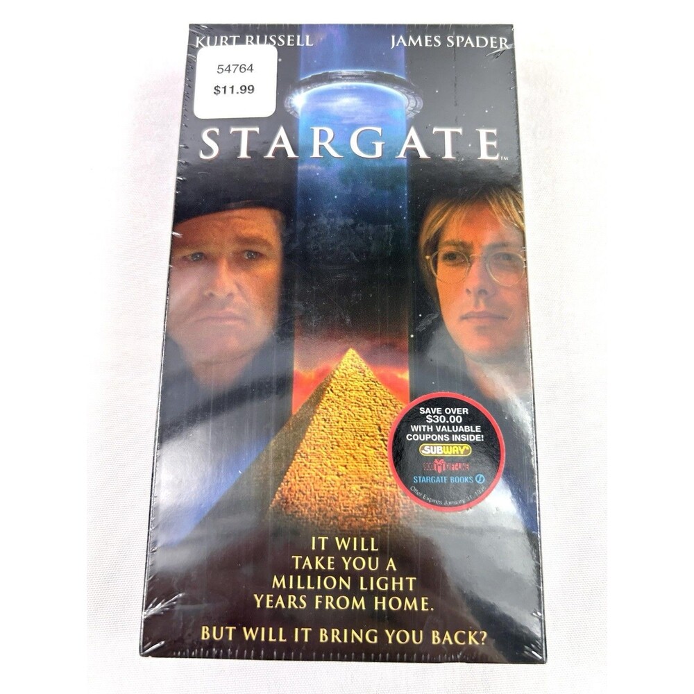 Stargate-VHS Brand New And Sealed